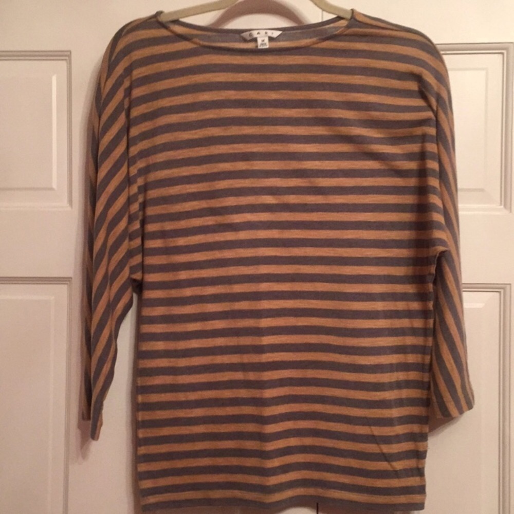Cabi dolman batwing top tee M